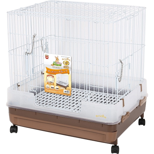 うさぎのカンタンおそうじケージH60B│マルカンの製品一覧｜ペット用品