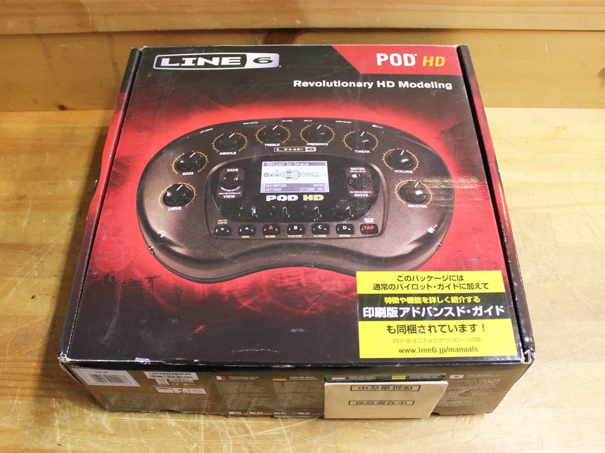 中古】LINE6 POD HD アンプシミュレーター/マルチエフェクター