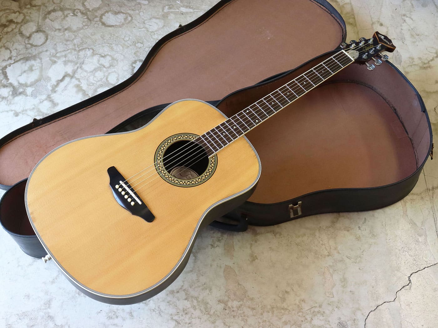 MORRIS TORNADO ZⅡ custom ブラウンサンバーストトルネード MORRIS