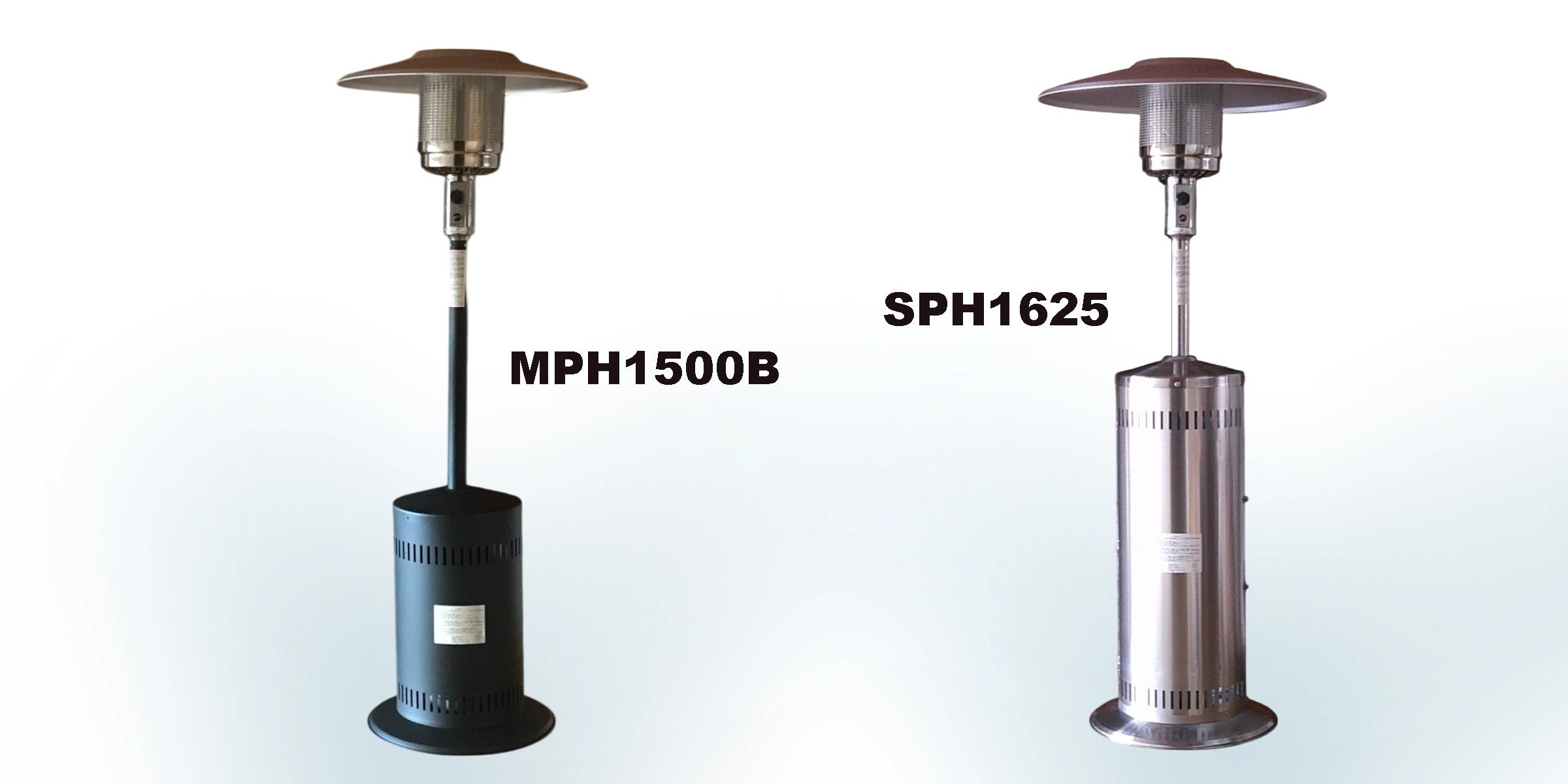 屋外暖房いけだやパラソル式ガスパティオヒーター