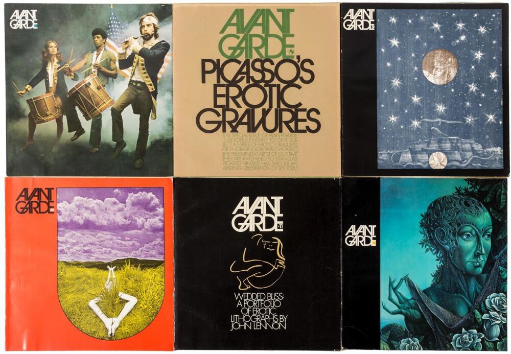 Avant Garde, Complete run of the magazine Numbers 1-14