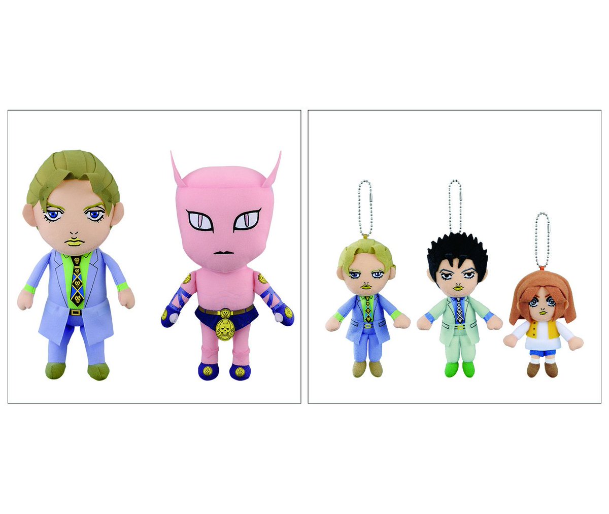 11月中旬にゲームセンターで“ジョジョぐるみ”「吉良吉影」、「キラー