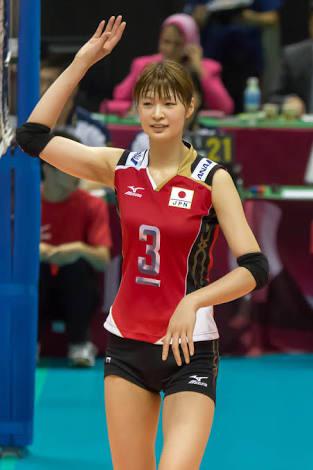 木村沙織選手がこの日本代表のキャプテンマークがついたユニフォームを