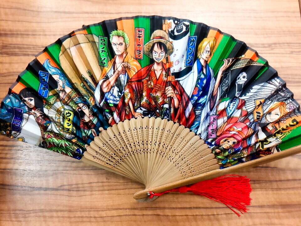 ONE PIECE歌舞伎グッズ発売中‼️ 『ONE PIECE』扇子 1389円＋税