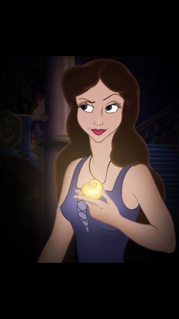 アースラが変身した ヴァネッサmakeもしたいかも！ ヴァネッサって綺麗