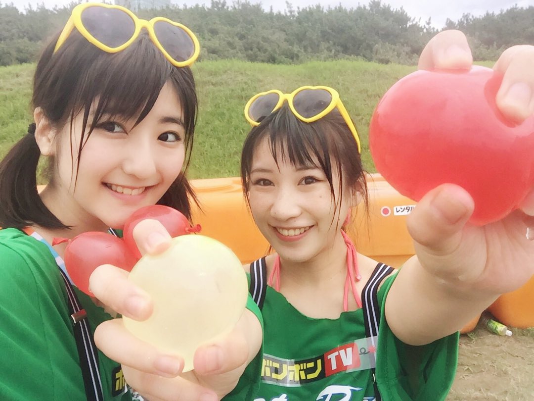 今日のボンボンニュース！ 水着でびっしょびしょ！30万個の水風船