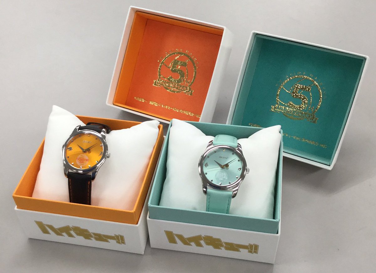 ハイキュー!!』とSEIKOの公式コラボウォッチが誕生!! 烏野高校・青葉