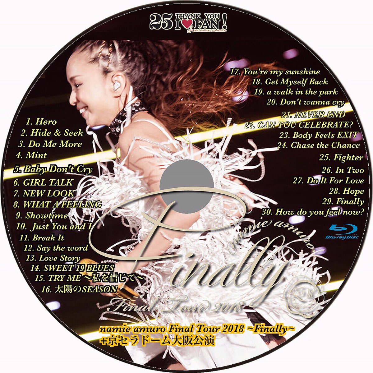 安室奈美恵DVDラベル♪ #安室奈美恵 #namieamuro #安室奈美恵DVDラベル