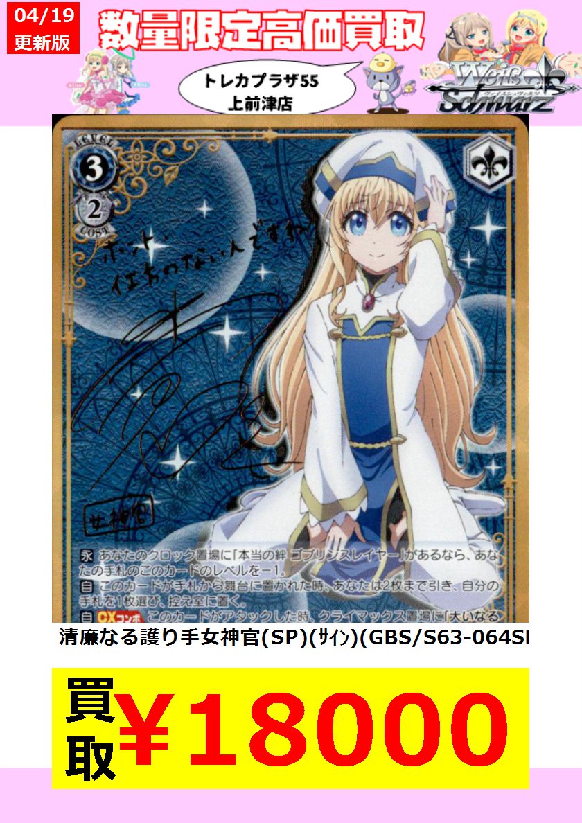 PSA10】ゴブスレ 清廉なる護り手 女神官 PSA10】ゴブスレ 清廉なる護り