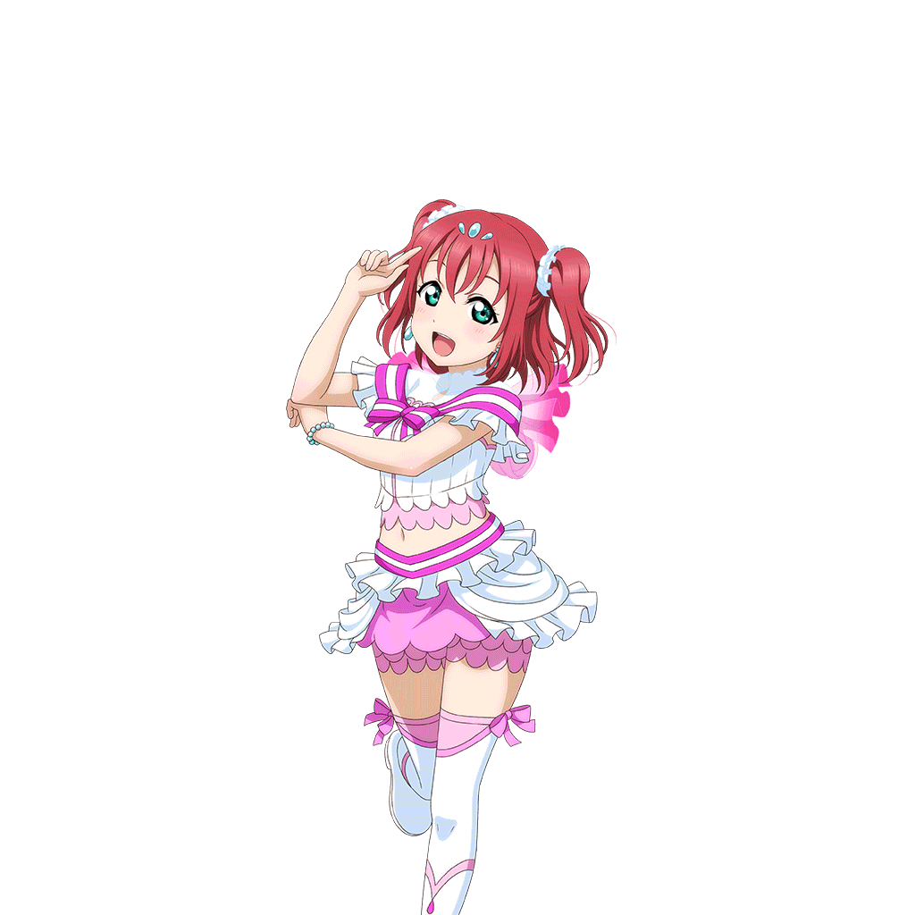 ねむの背景透過 恋になりたいAQUARIUM 🍬黒澤ルビィ🍬 😈津島善子