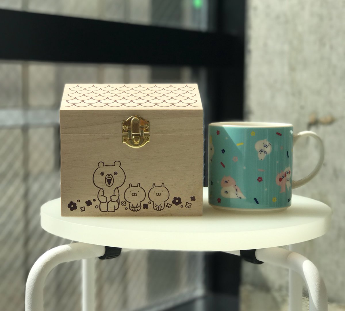 ∞・) #うさまる 新商品 本日より販売開始です◎ ☑︎うさまる×rockin