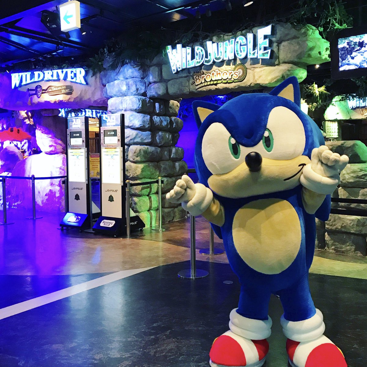 東京ジョイポリス ナンジャタウン 6周年記念 ソニック 非売品 東京