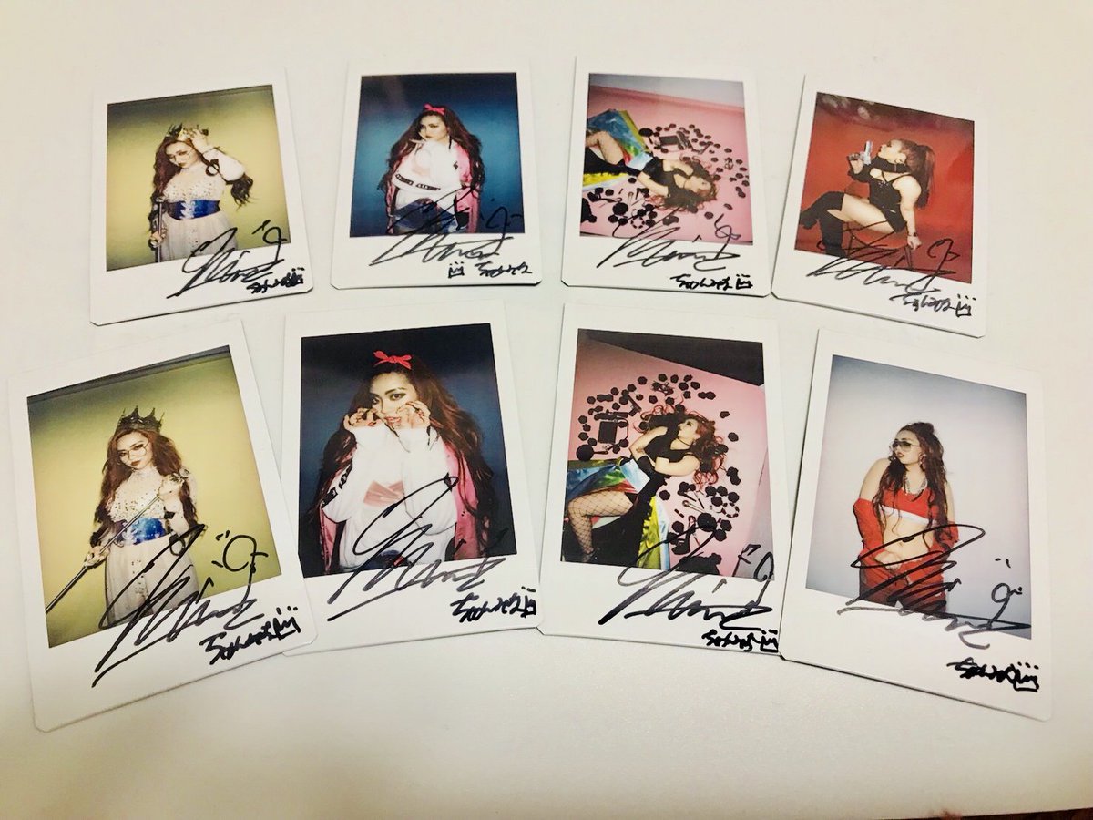 ちゃんみなサイン入りチェキプレゼントキャンペーン実施中です