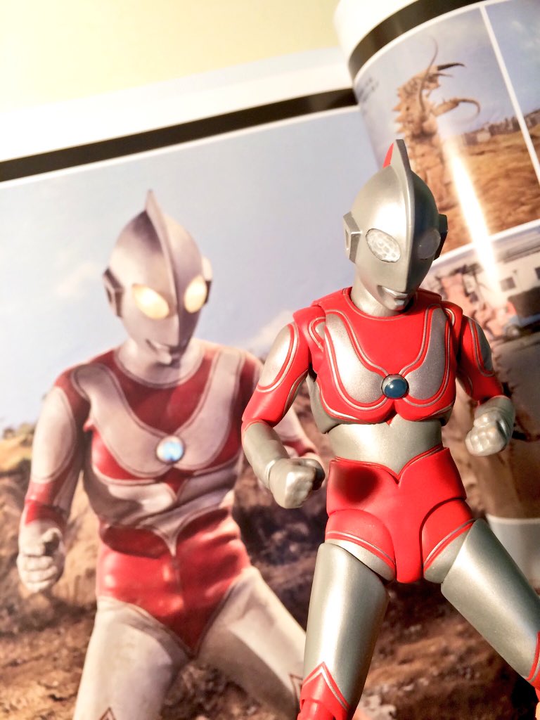 S.H.フィギュアーツ帰ってきたウルトラマン、ちょっといじって撮影