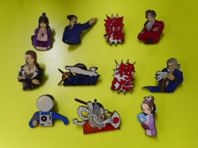 皆様大注目ーーーーー！！ 【＃逆転裁判】＃ピントレコレクション が