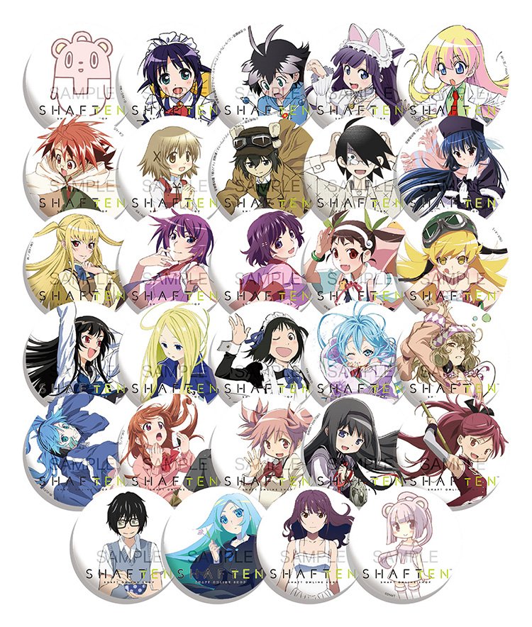 好評販売中】シャフト作品のキャラクターをデザインした「シャフト