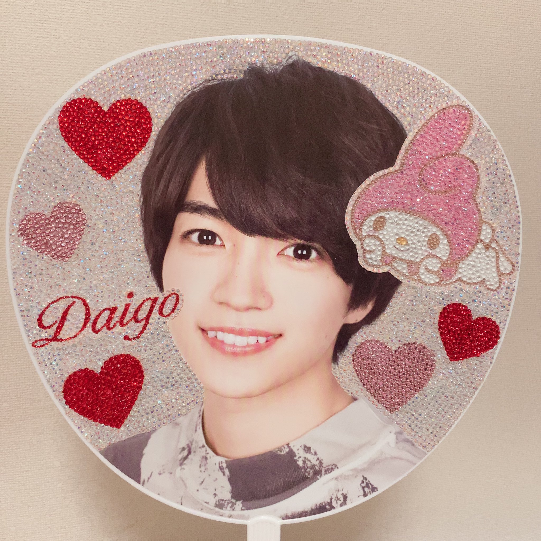 うちわ デコうちわ デコパーツ ハート オーダー 楽天市場】シール