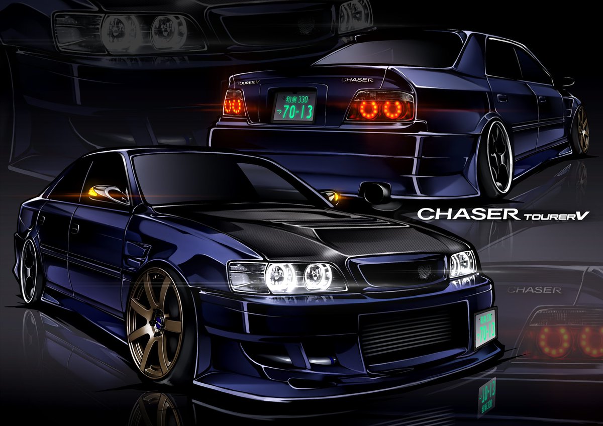 新作！ まっちゃんさん(@jzx100_7013 )の チェイサーツアラーVを