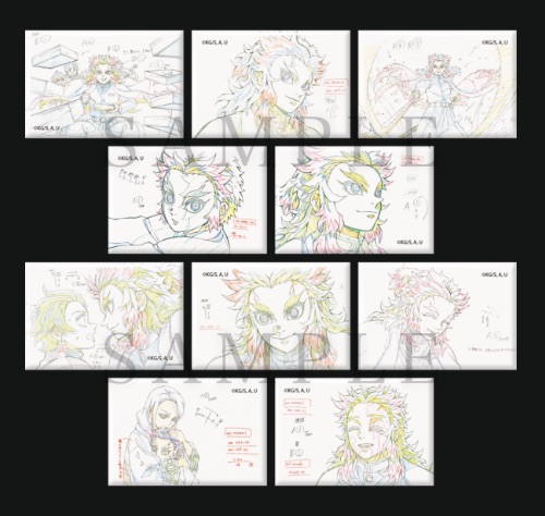 劇場版「鬼滅の刃」無限列車編 劇場物販第三弾】 ・原画コレクション