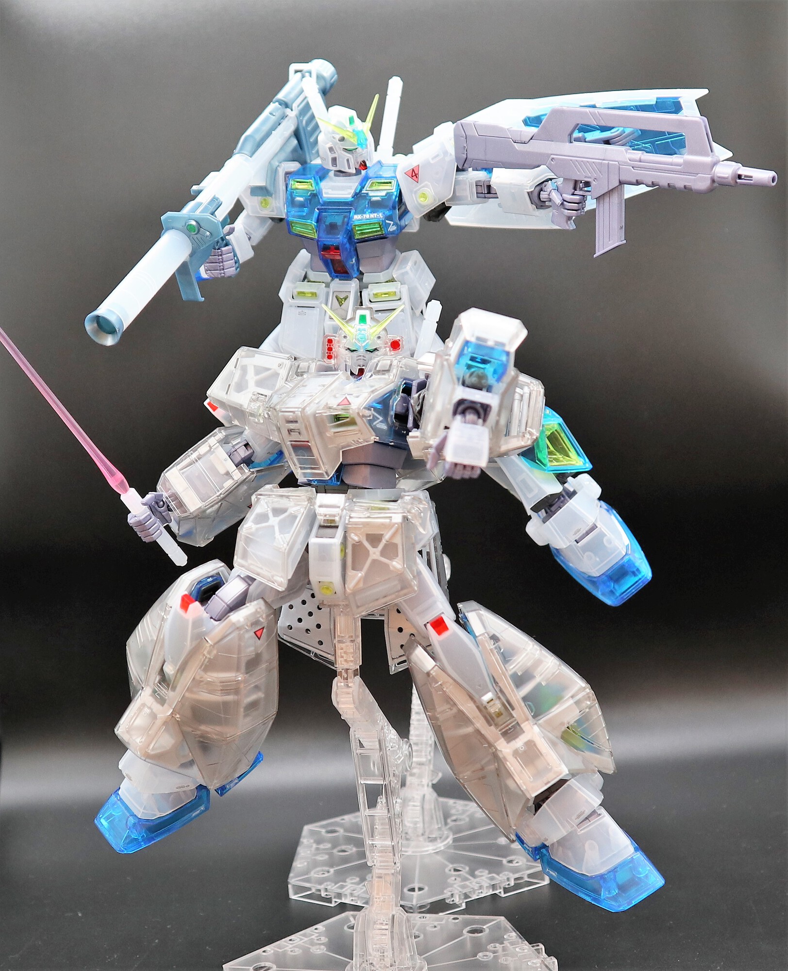 MG RX-78 NT-1 0080 イベント限定 メタルクリヤー MG RX-78 NT-1 0080