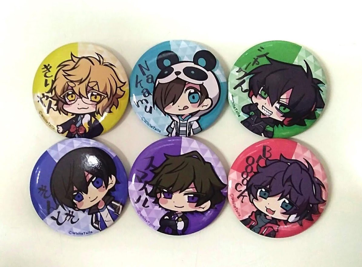 入荷情報】 「#WhiteTails」さんの缶バッジが入荷致しました～ヽ