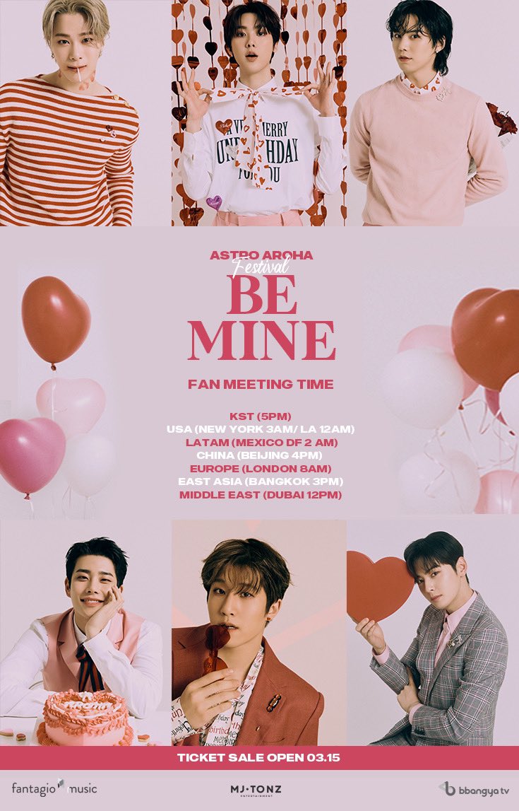 아스트로] 2021 ASTRO AROHA Festival [Be Mine] Special Poster