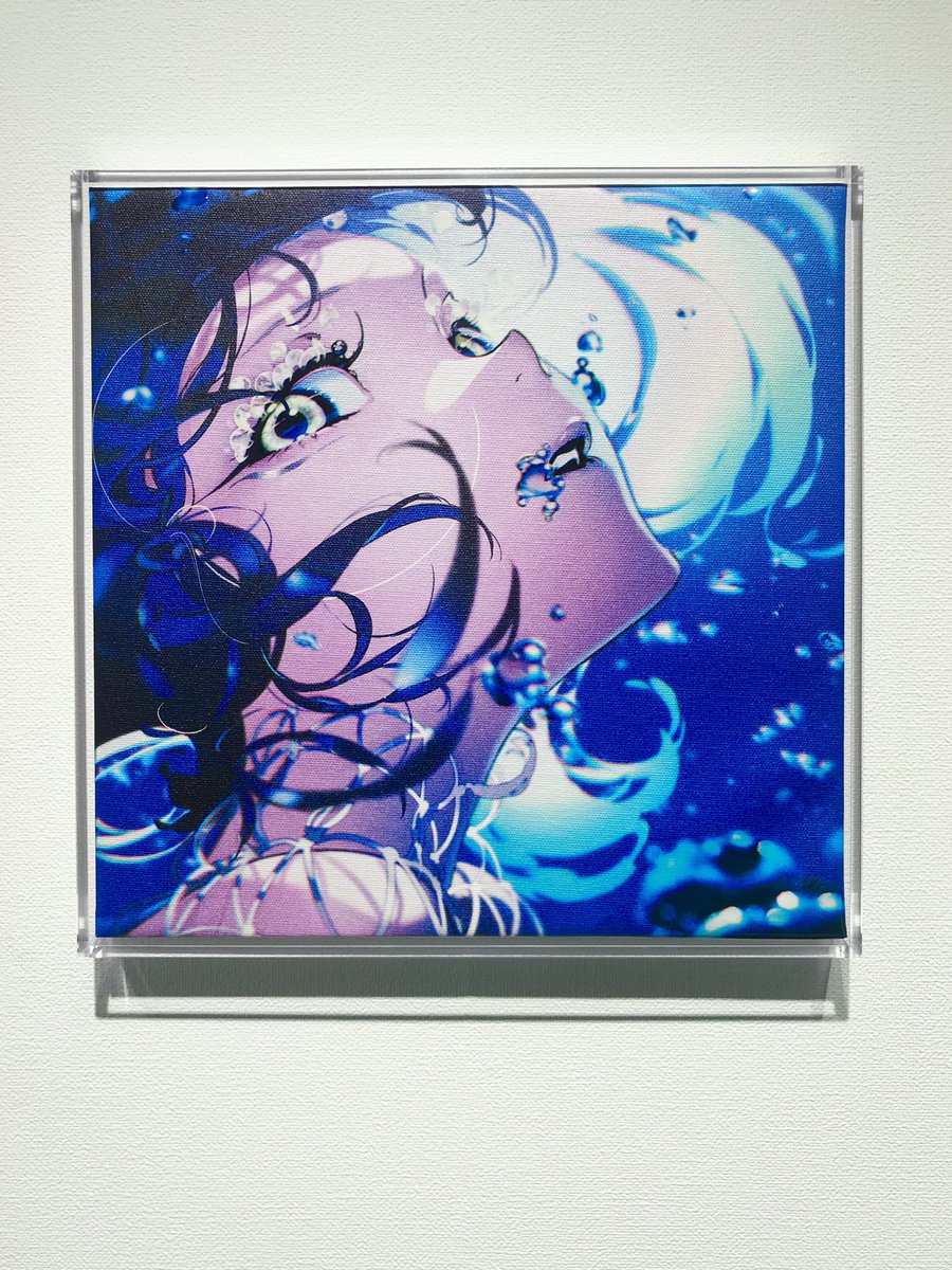 米山舞 EGO展 キャンバスアートMELT 米山舞氏 個展＂EGO＂キャンバス