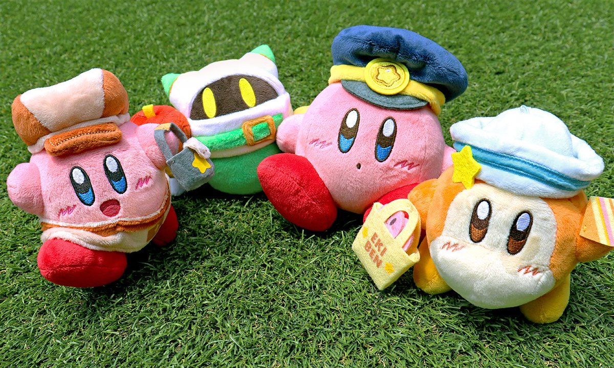 えきのおしごとシリーズから、せいそういんさんカービィ、はんばいいん