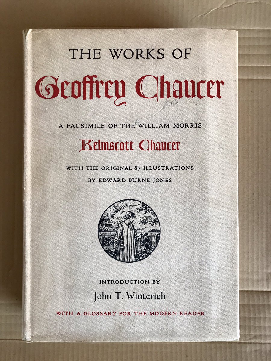 ウィリアム・モリスの傑作。ケルムスコット・プレス刊『ジェフリー