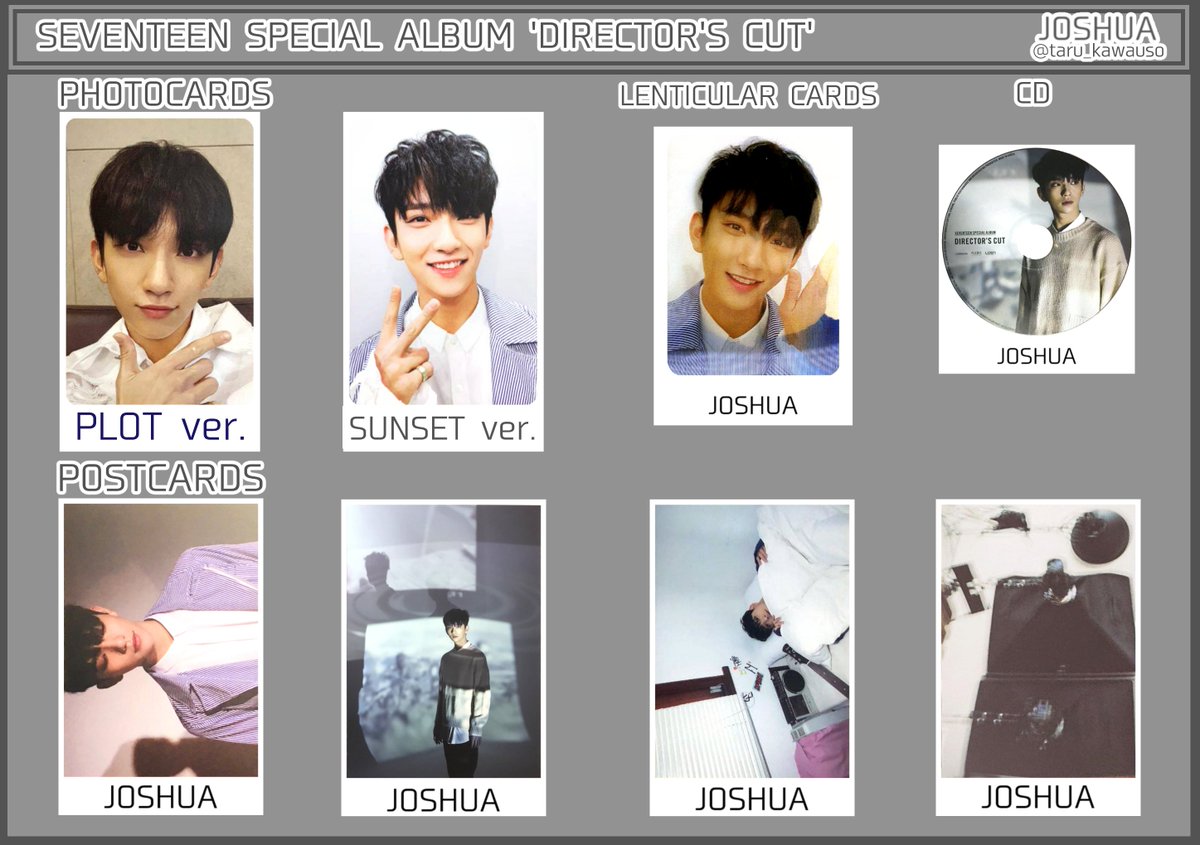 DIRECTOR'S CUT フォトカード CD レンチキュラーカード ポストカード