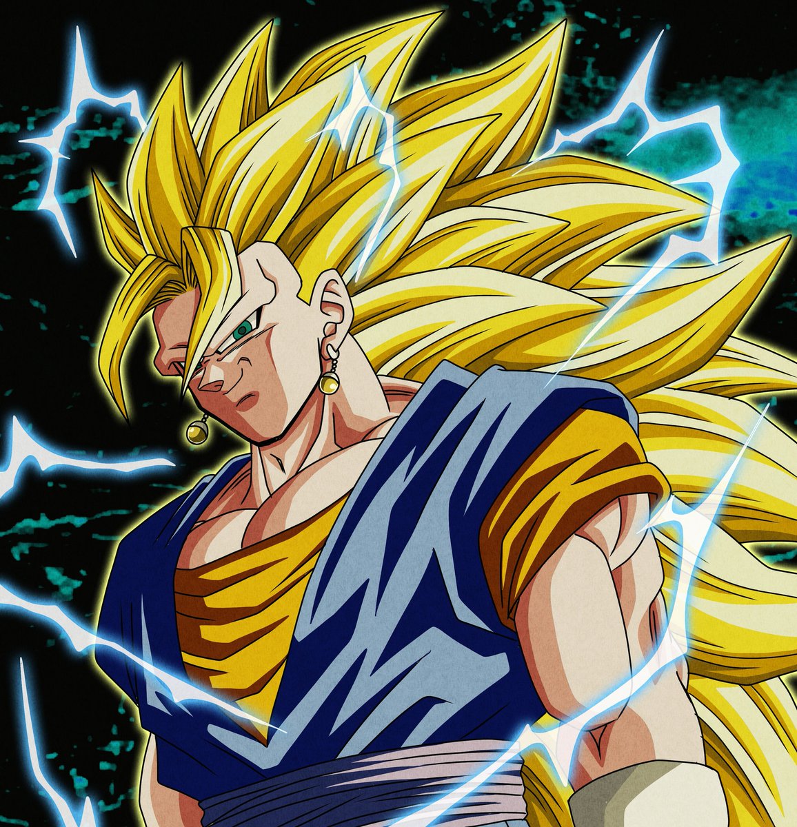 ベジットのスーパーサイヤ人3。