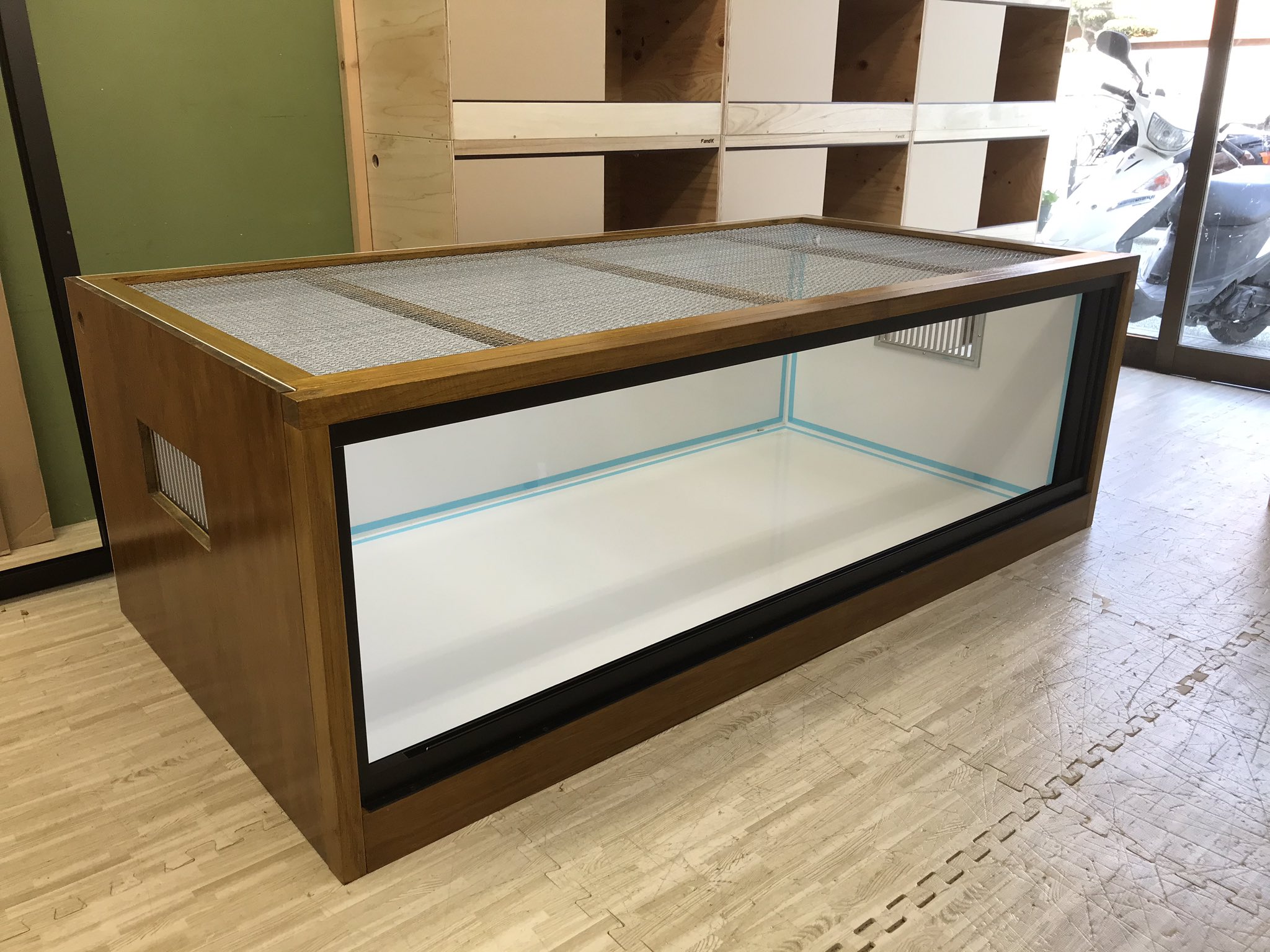 敦司 【OKACAGE】爬虫類ケージ 900×450×450 防水×3 敦司様専用