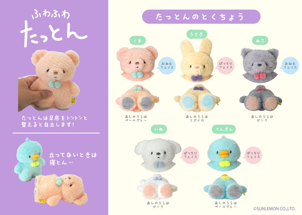 バイヤーより】大人気で欠品していたあの！「ふわふわたっとん