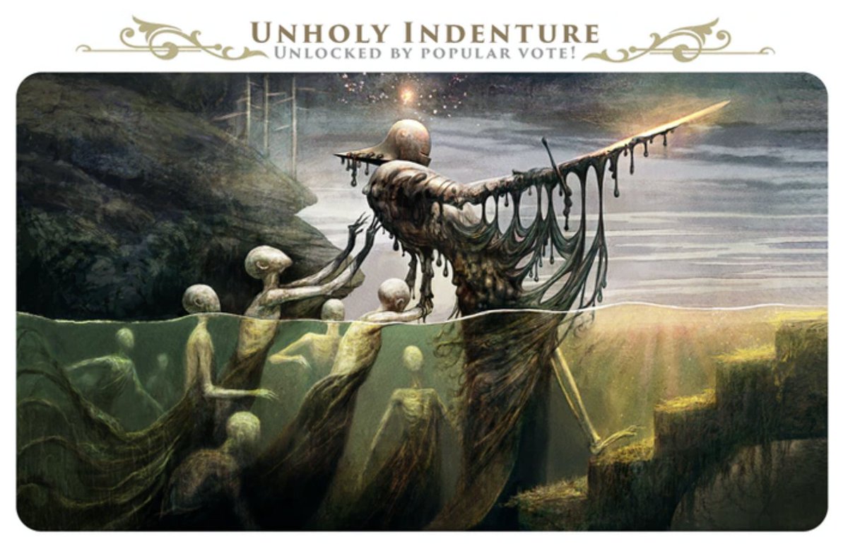 The thread continues! Here is Unholy Indenture - 13 hours left if
