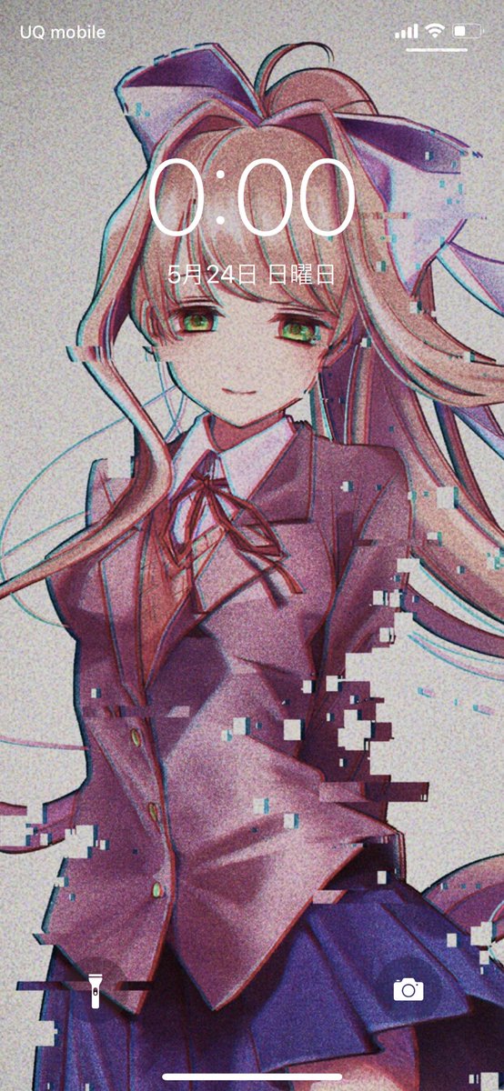 モニカちゃんとずっと一緒 いっ…しょ……… #DDLC #justMonika #ドキドキ