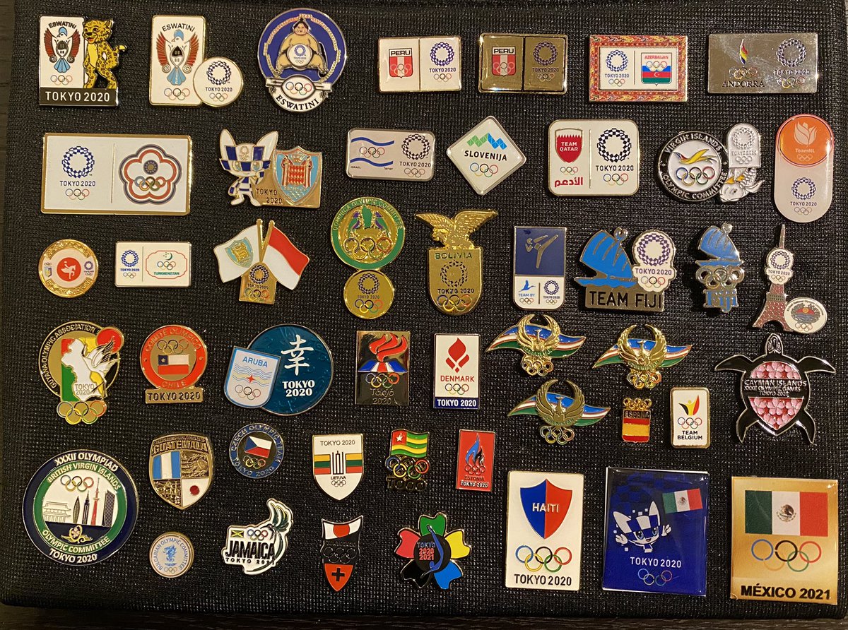 コレクションⅪ NOC のピンバッジ4 エスワティニ、フィジー、ペルー