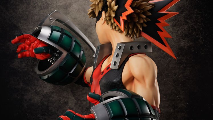 TVアニメ『僕のヒーローアカデミア』より、爆豪勝己が実物大1/1