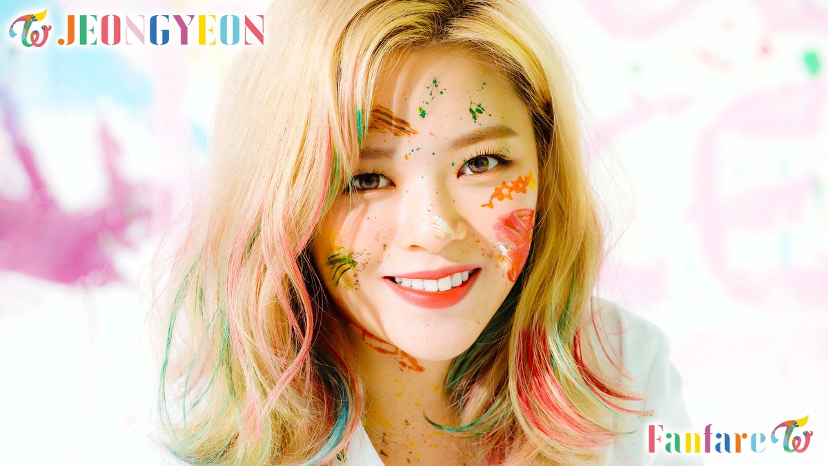 JYPETWICE #Fanfare Digital Cards Jeongyeon 📸 #TWICE #트와이스