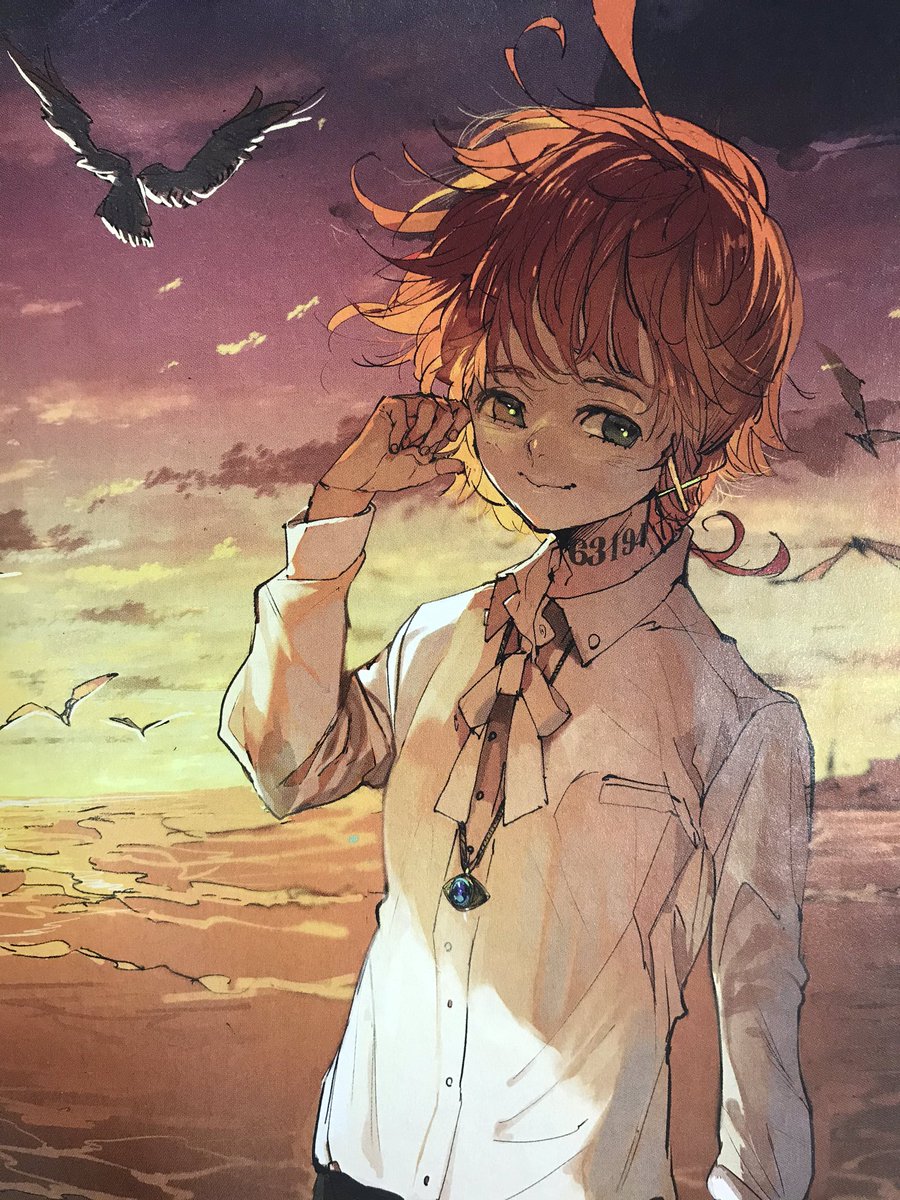 WJ28号発売中】 今週号の約ネバは、超クライマックスセンターカラー