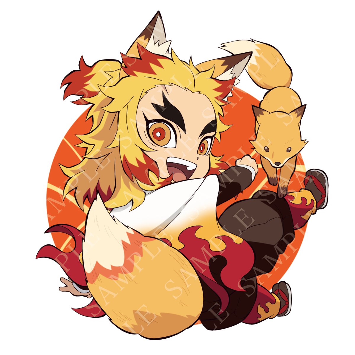 鬼滅の刃　煉獄杏寿郎　宮城　全集中展