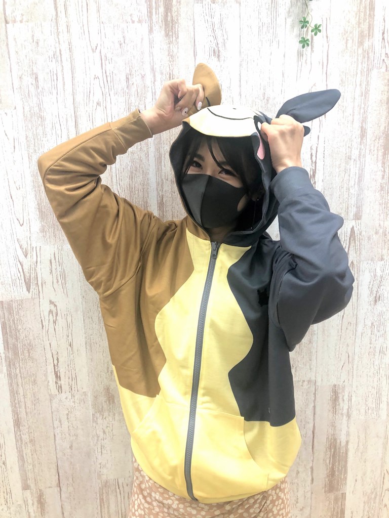 モルペコリバーシブルパーカーもかわいいです！ 「まんぷくもよう」だ