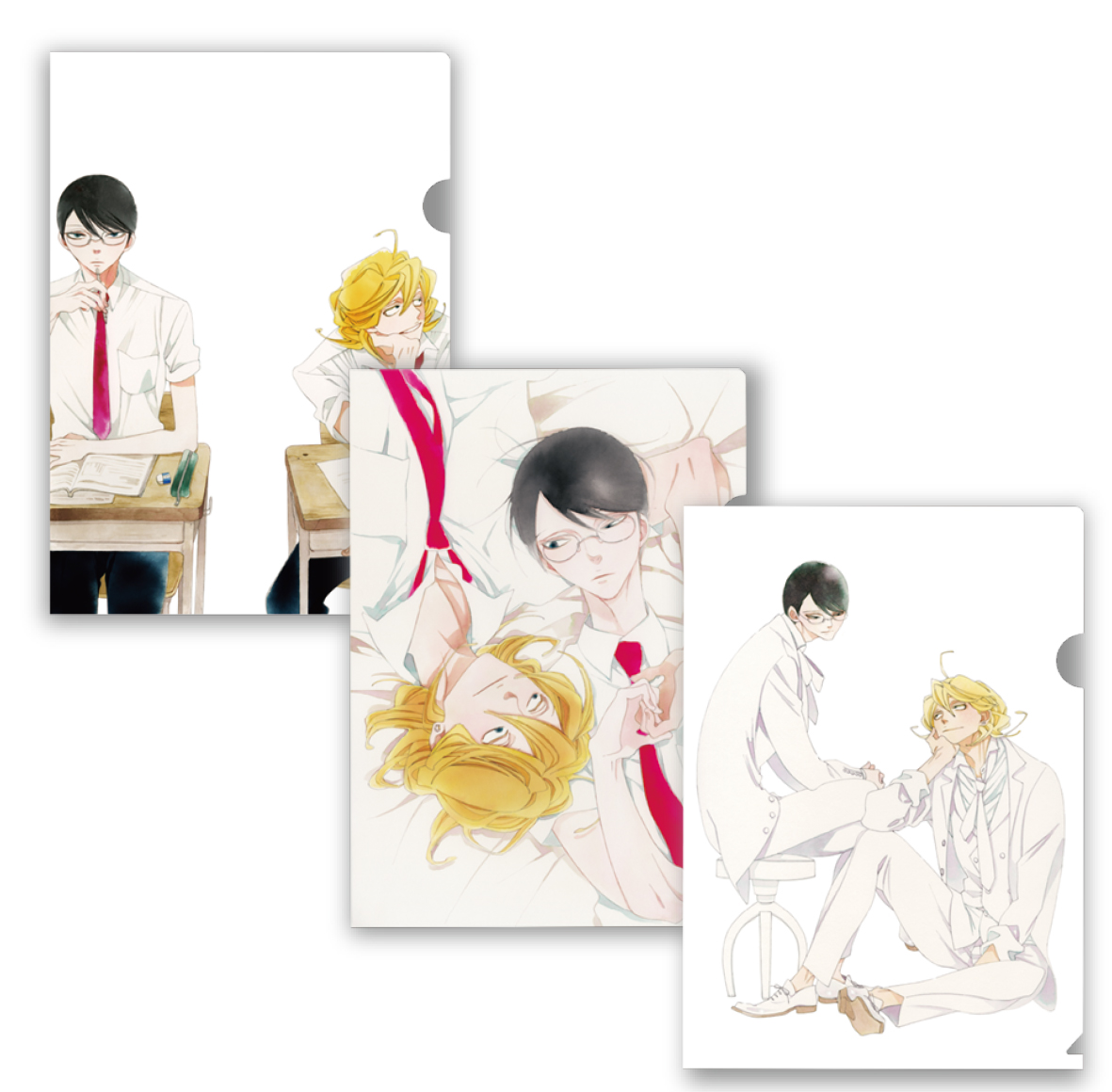 ✨【中村明日美子20年展】グッズ情報✨ 🤍［blanc］クリアファイルA