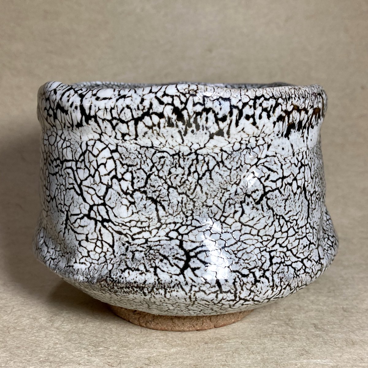 No．14【蛇蝎彫唐津茶碗】 #抹茶碗 #唐津焼 #唐玄窯 #島谷啓介 #蛇蝎