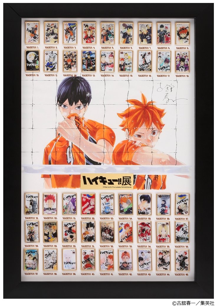 ハイキュー!!展 コミックス全巻ピンズセット コミックス全巻ピンズ