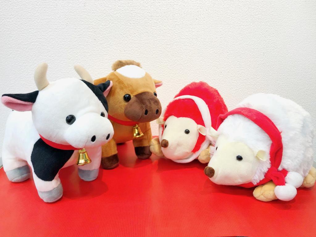 あっという間に年末ですね😳 干支ぬいぐるみ2020年の子年は