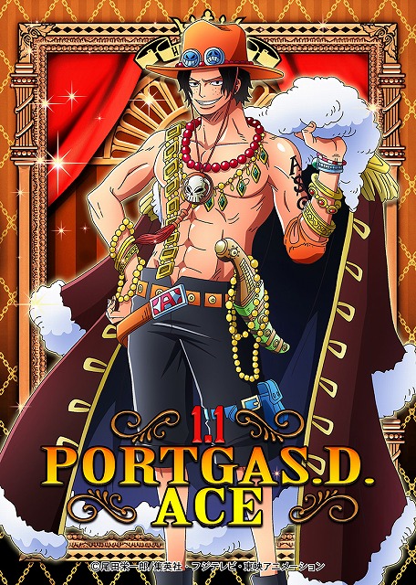 新商品】麦わらストア限定 “輩”バースデーブロマイド[1.1 エース] 550