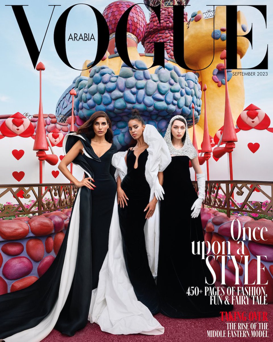 Alice in Wonderland Vibes for the Vogue Arabia September 2023 Issue