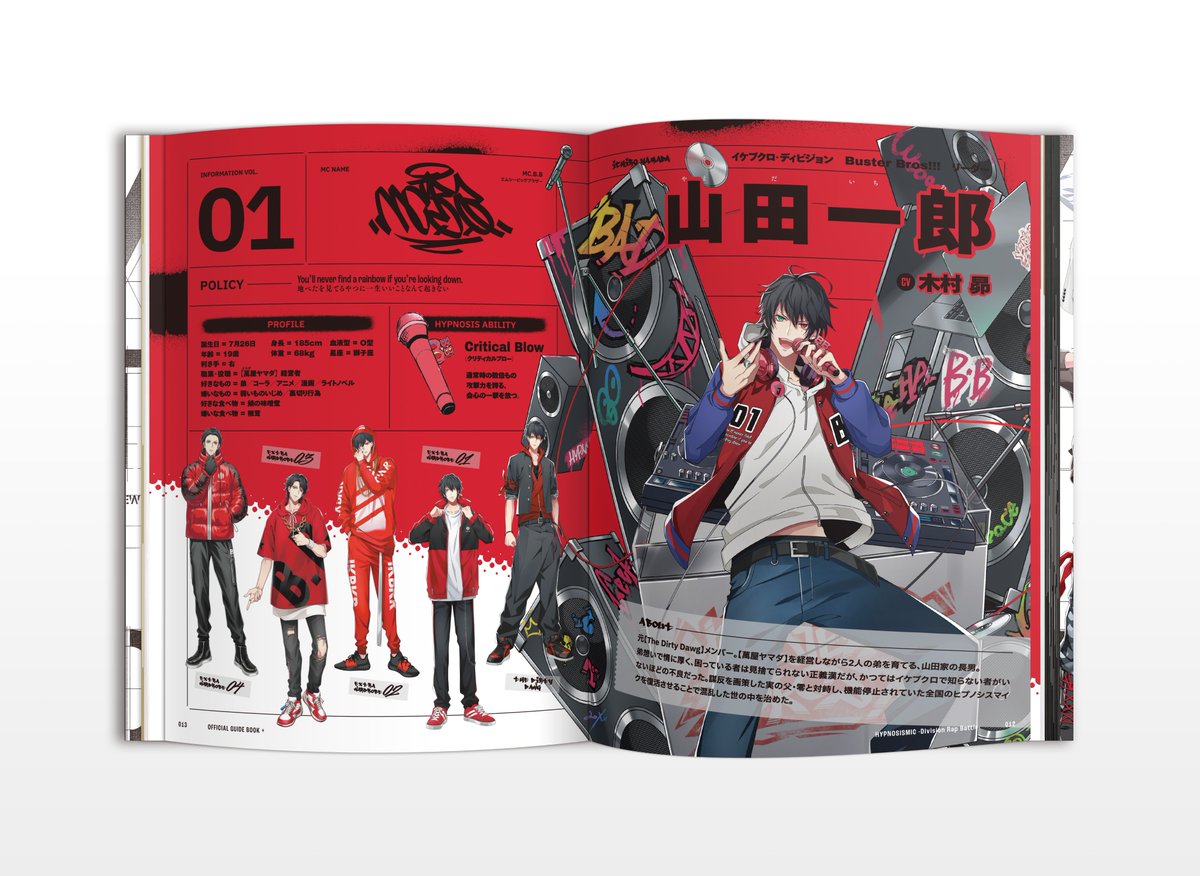 ヒプマイガイドブック】 📚━━━━━━━━━ 中身チラ見せ①