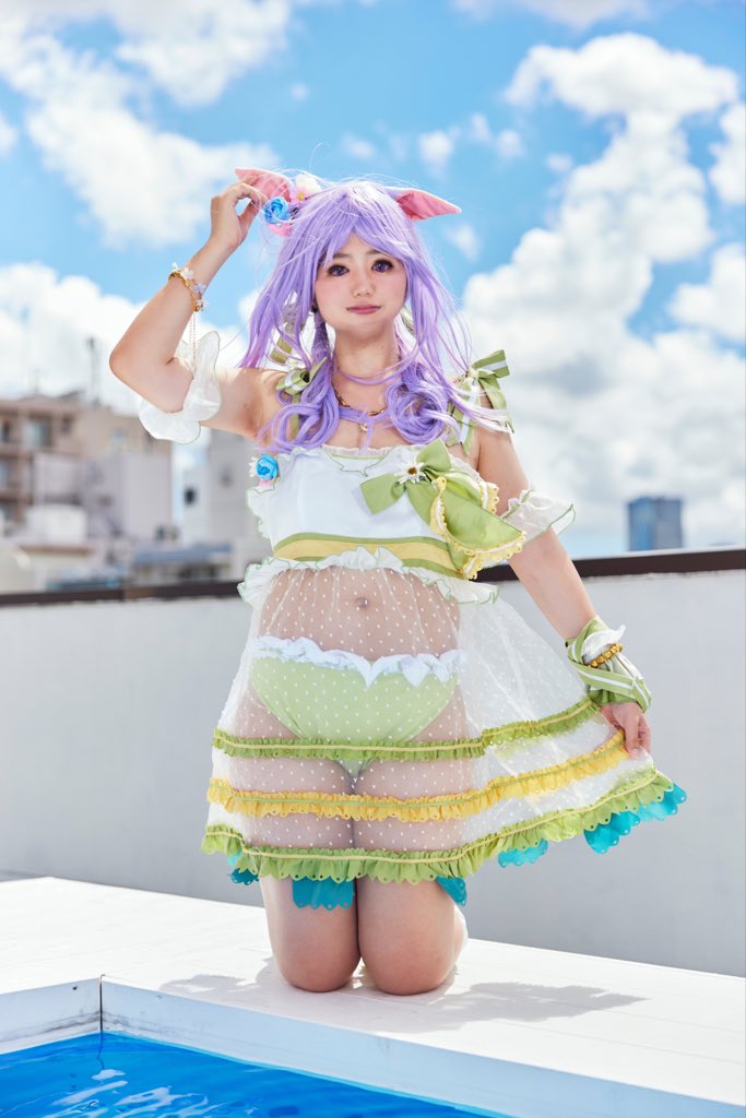 コスプレ ウマ娘/メジロマックイーン 水着 ::::୨୧::::さざ波