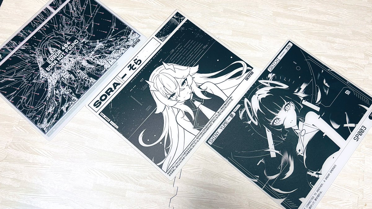 🌩SkyPAD 3.0 XL Shiny Yume🌩 モノクロが特徴のShiny Soraに続き